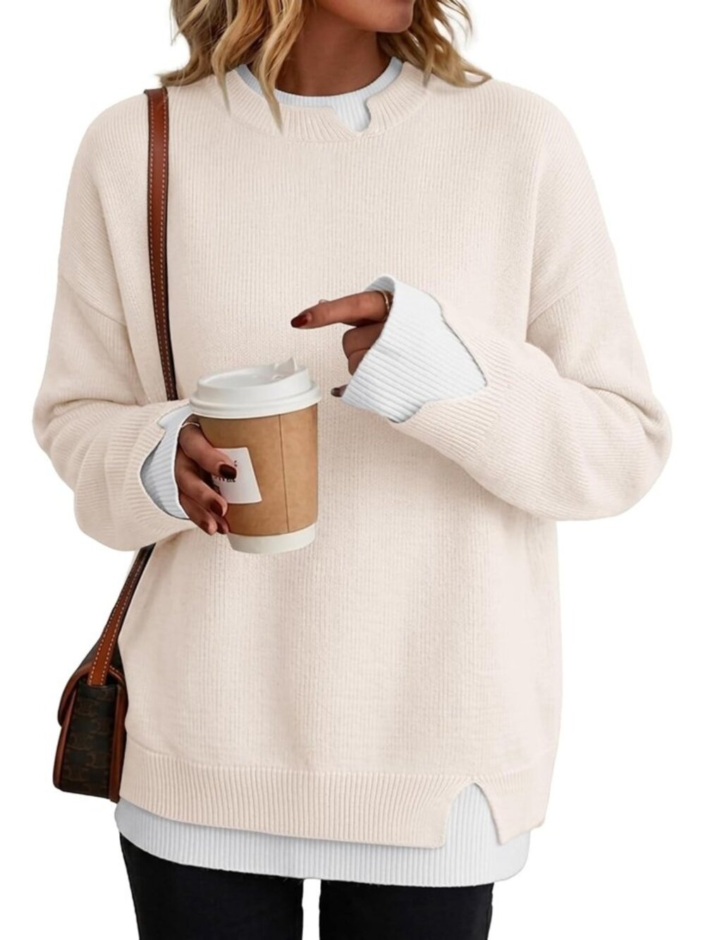 Chic Oversized Sweater for Women | Trendy Fall Fashion & Teacher Outfit 2026